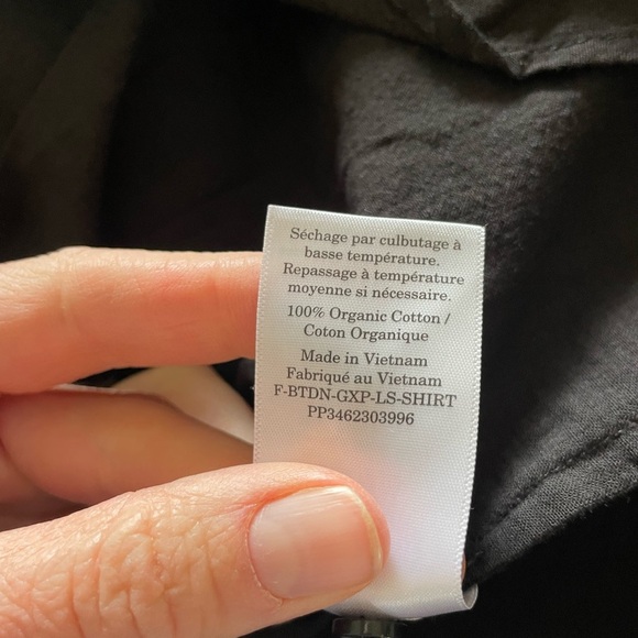 Everlane Button Down Gauzy Long Sleeve Shirt - Picture 5 of 10